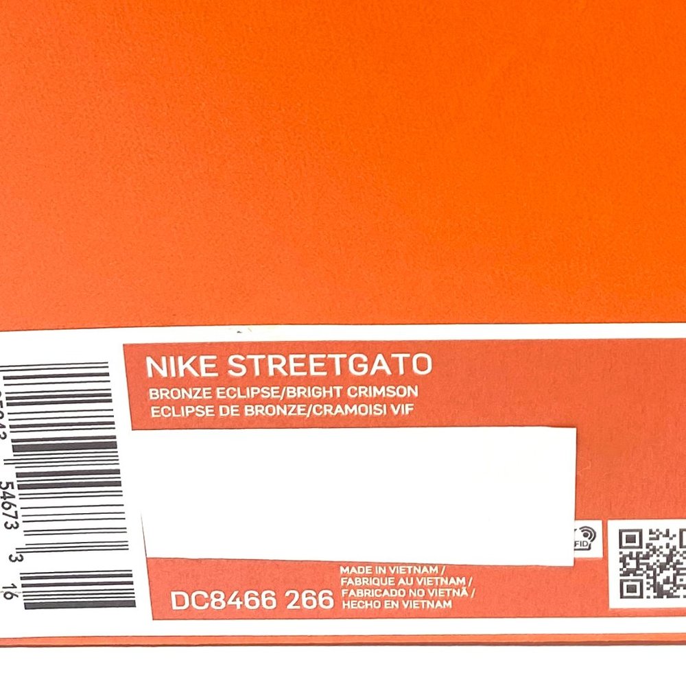 💖MEGA SALE💖NIKE Women  8 DC8466 266 STREETGATO Bronze Eclipse Bright Crimson - Picture 9 of 10